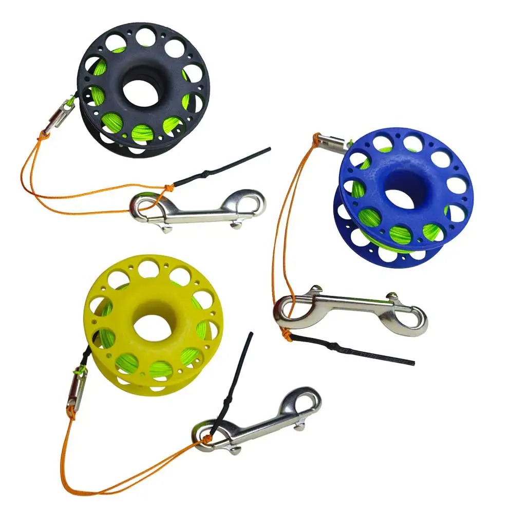 Carrete de buceo de 30M, carre - Conventional Reel reseña y precio