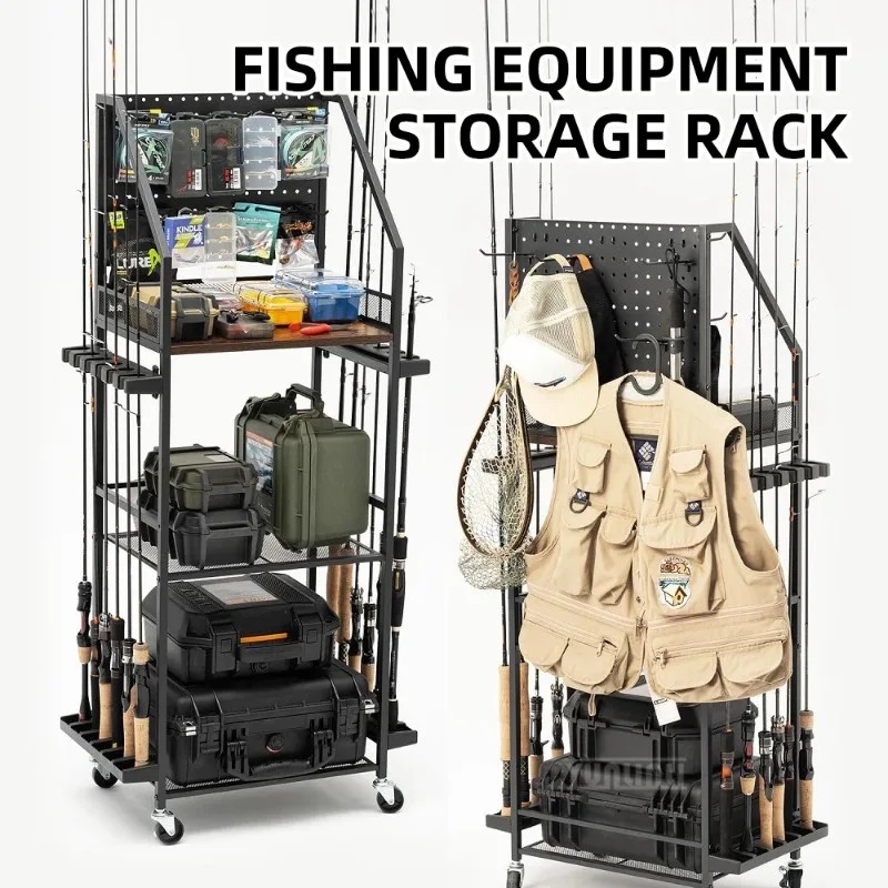 Estante para guardar equipos d - Conventional Reel reseña y precio