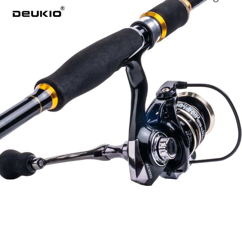 DEUKIO Combo de Pesca con Caña - Conventional Reel reseña y precio